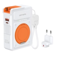 Ładowarka hybrydowa powerbank 4smarts 6w1 1x USB-A 1x USB-C Biała - White
