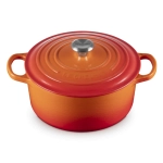 Brytfanna żeliwna Le Creuset 18 cm Płomienna czerwień - Flaming red