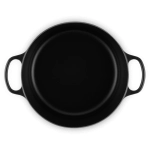 Brytfanna żeliwna Le Creuset 20 cm Czarny mat - Black matt