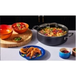 Brytfanna żeliwna Le Creuset 20 cm Czarny mat - Black matt