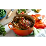 Brytfanna żeliwna Le Creuset 28 cm Podpalana czerwień - Flaming red