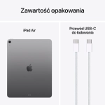 Tablet Apple iPad Air 11" 7 gen. (2025) M3 256GB Wi-Fi Gwiezdna szarość - Space Grey