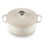 Brytfanna żeliwna Le Creuset 26 cm Kremowa - Meringue creme