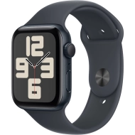 Apple Watch SE 2 (2024) GPS 44mm koperta aluminiowa Midnight + pasek Midnight Sport Band M/L