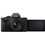 Aparat bezlusterkowy Panasonic Lumix DC-G100D + obiektyw H-FS12032 + uchwyt statywu DMW-SHGR2 Czarny - Black