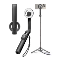 Selfie Stick Spigen S571W MagSafe Bluetooth Tripod Czarny - Black