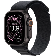 Apple Watch Ultra 3 (2025) GPS + Cellular 49mm koperta tytanowa Black + pasek Black Alpine Loop M