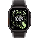 Apple Watch Ultra 3 (2025) GPS + Cellular 49mm koperta tytanowa Black + pasek Black/Charcoal Trail Loop S/M