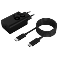 Ładowarka sieciowa Lenovo 68 W USB-C + kabel USB-C Czarna - Black
