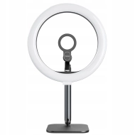 Lampa pierścieniowa Telesin P3-FS-02 LED Ring 10" VLOG 12W Selfie Foto Czarna - Black