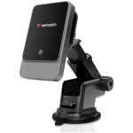 Uchwyt samochodowy z ładowarką bezprzewodową Verbatim 31862 'n' Drive 15 W CND-03 Czarno-Srebrny - Black-Silver