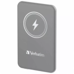 Powerbank indukcyjny Verbatim 'n' Go 15 W 5000 mAh Szary - Grey