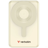 Powerbank Verbatim Charge ’n’ Go 10000 mAh MagSafe TFT 2x kabel USB-C 32274 Złoty - Gold