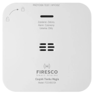Czujnik tlenku węgla Firesco FCO-850 Wi-Fi Tuya Smart Life Biały - White