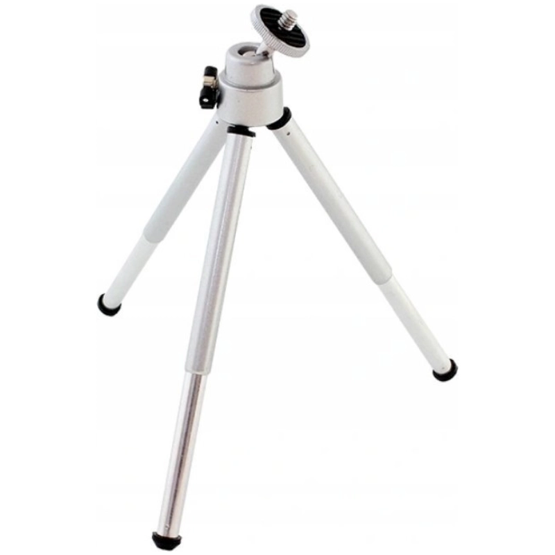 Statyw stołowy Massa 120-200 mm z głowicą 3D Srebrny - Silver
