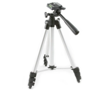 Statyw fotograficzny KETAI 3D 100 cm do aparatu + futerał Srebrny - Silver