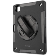 Etui do iPad Air/Pro 11" z uchwytem 4smarts Rugged  Case Grip Czarne - Black