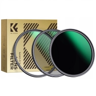 Zestaw filtrów K&F Concept 3w1 NANO-D CPL NANO-D UV NANO-D ND1000 72 mm