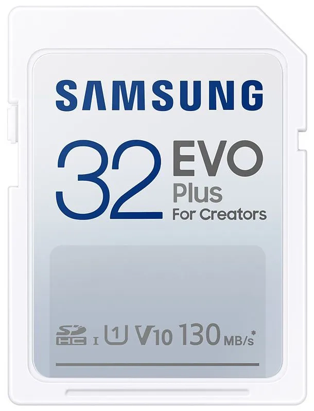 Karta pamięci Samsung SDHC EVO Plus 2021 32 GB V10 U1 UHS-I (130 MB/s)