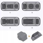 Torba fotograficzna K&F Concept 10 l Szara - Grey
