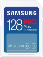 Karta pamięci Samsung SDXC PRO Plus 2023 128 GB V30 U3 UHS-I (180 MB/s)