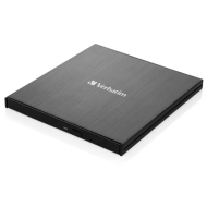 Nagrywarka zewnętrzna Verbatim Blu-ray Slimline + Kabel USB 3.0 Czarna - Black