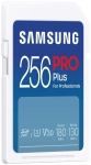Karta pamięci Samsung SDXC PRO Plus 2023 256 GB V30 U3 UHS-I (180 MB/s) + czytnik SD