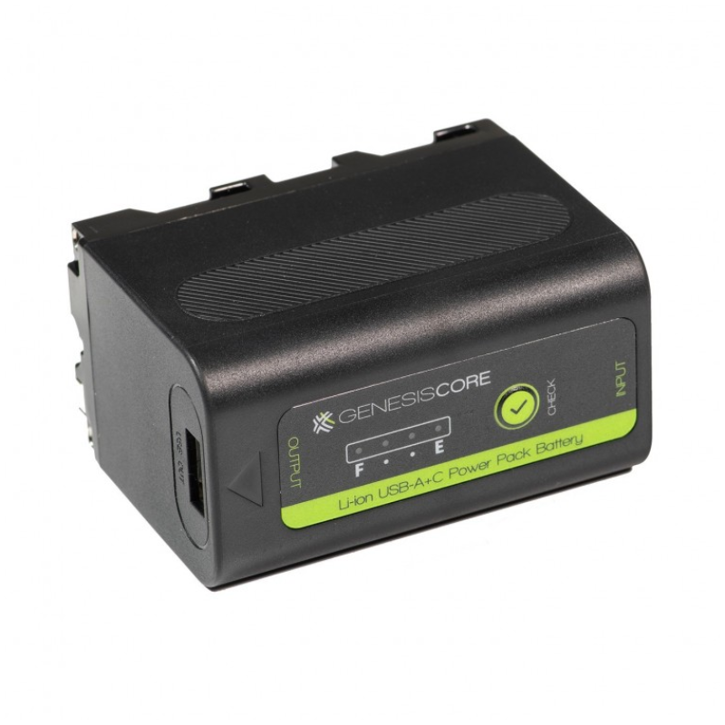 Akumulator Genesis Core NP-F750 5200 mAh 1x USB-A 1x USB-C