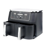 Air fryer dwustrefowy Ninja Foodie Max 9.5 l Czarny - Black