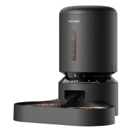 Dozownik karmy z podwójną miską Petlibro Granary Smart 5L Czarny - Black