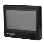 Monitor podglądowy Genesis Fern LCD Czarny - Black