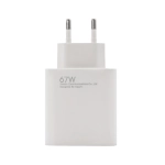 Ładowarka sieciowa Xiaomi 67 W USB-A Biała - White