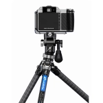 Statyw Leofoto LY-224C + Głowica BV-0R + Poziomica LB-38 Czarny - Black