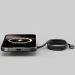 Ładowarka indukcyjna Zens Pro 1 Qi2 15 W USB-C Czarna - Black