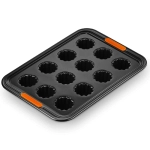 Forma na 12 Cannelé Le creuset Czarna - Black