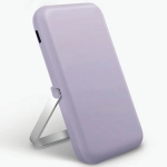 Powerbank magnetyczny UNIQ Hoveo 5000 mAh USB-C 20 W PD Liliowy - Lilac