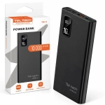 Powerbank Teltech TPB-10 10000 mAh 22.5 W Czarny - Black