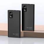 Powerbank Teltech TPB-10 10000 mAh 22.5 W Czarny - Black