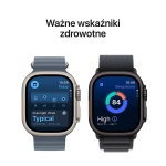 Apple Watch Ultra 3 (2025) GPS + Cellular 49mm koperta tytanowa Natural + pasek Natural Titanium Milanese Loop M
