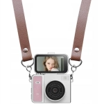 Aparat mini w formie breloka XREC X7 Różowo-szary - Pink and grey