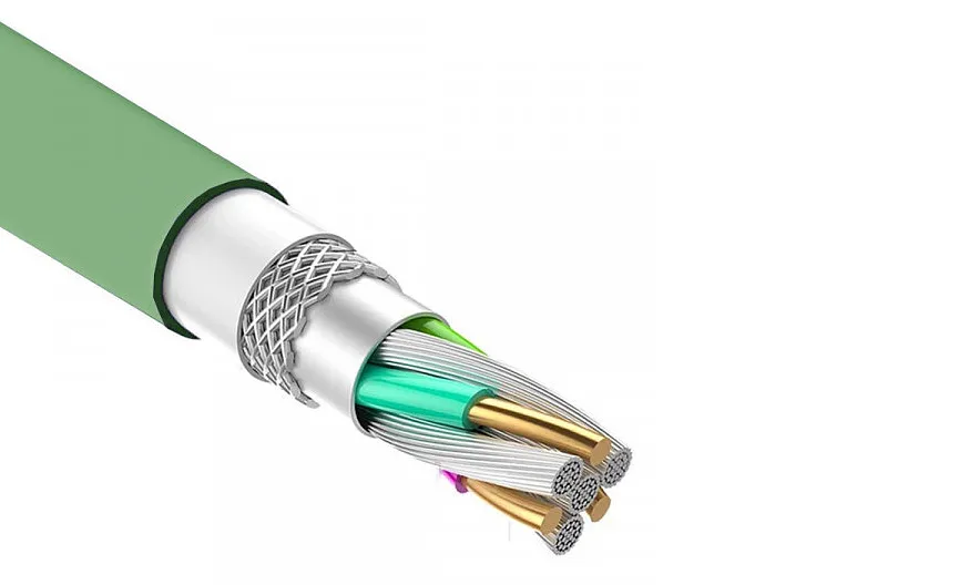 Kabel USB-A - Lightning 3 A Quick Charger Somostel zielony