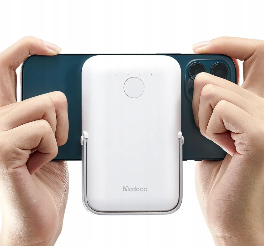 Powerbank 5000 mAh szary