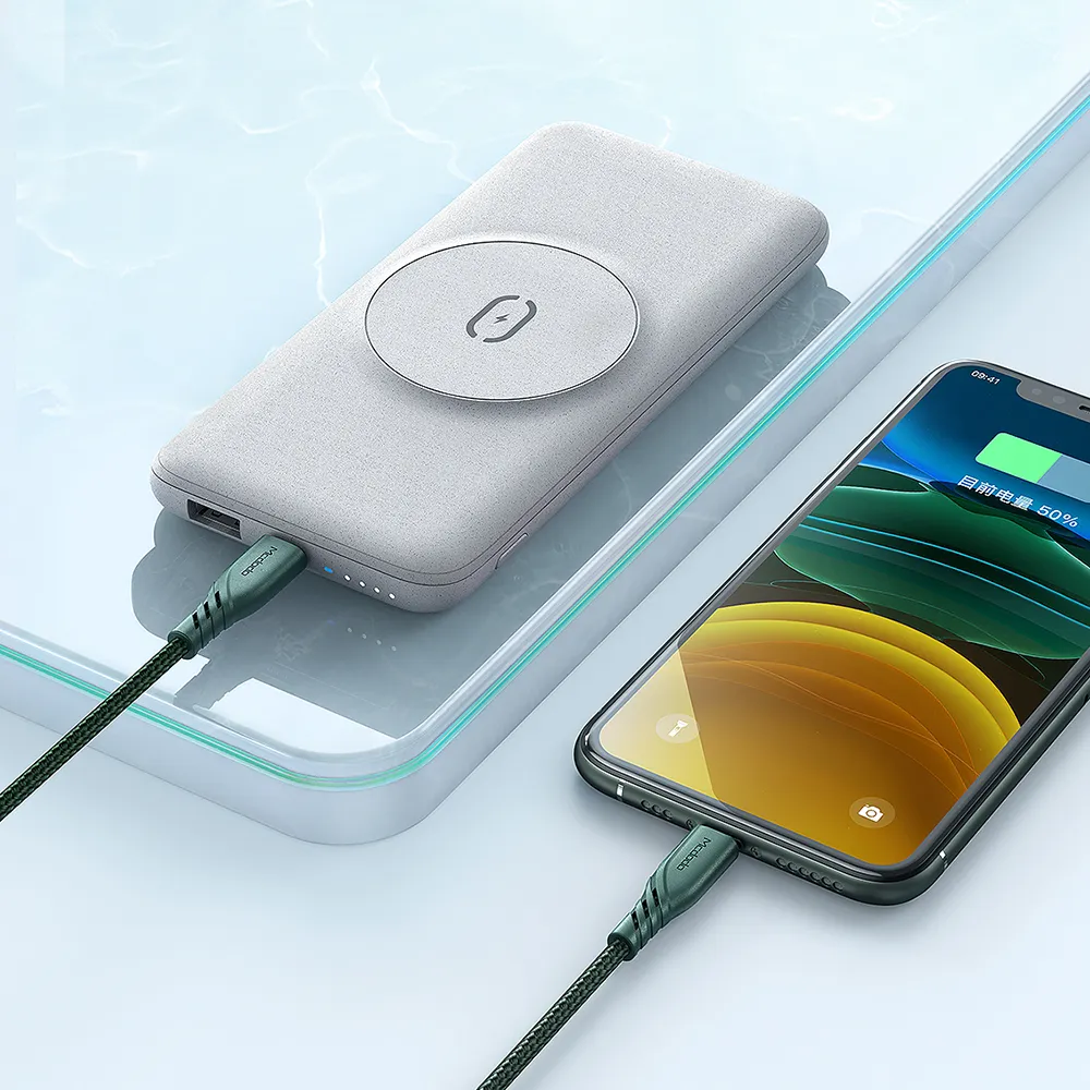 Powerbank10 000 mAh szary