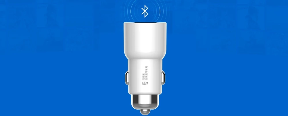 Ładowarka samochodowa Dual USB z transmiterem FM Roidmi