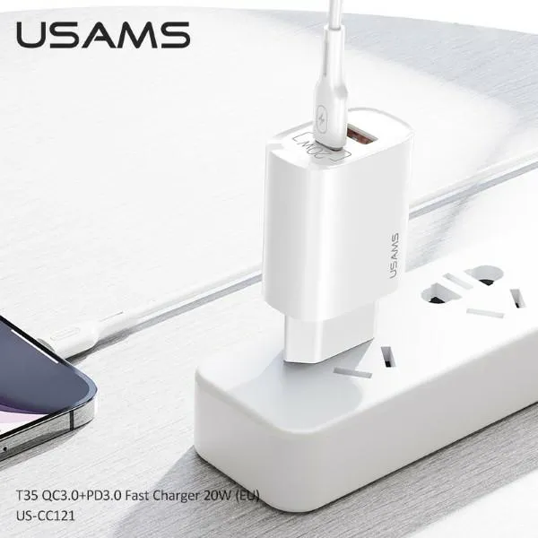 Ładowarka sieciowa USB-A/USB-C