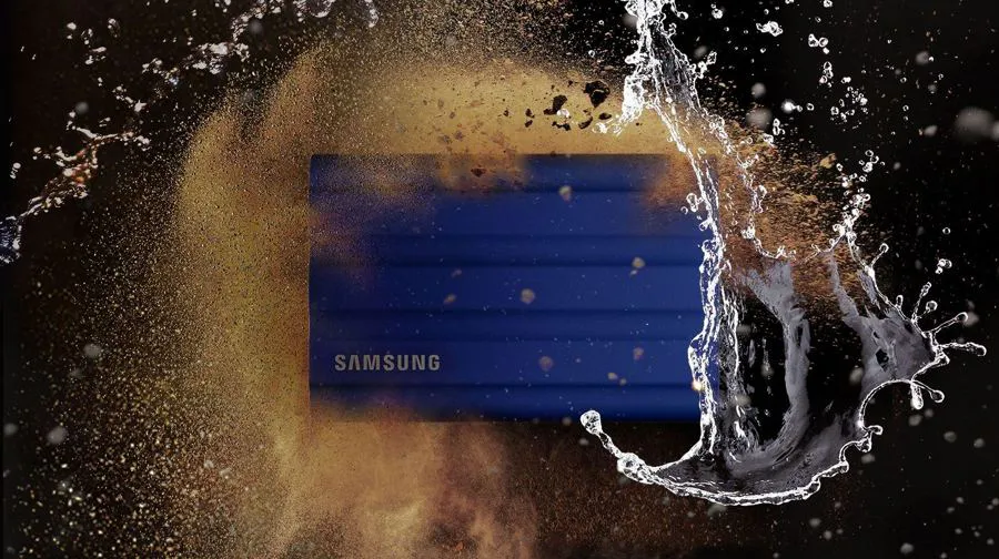 Dysk Samsung Portable SSD T7 Shield USB 3.2 2 TB beżowy