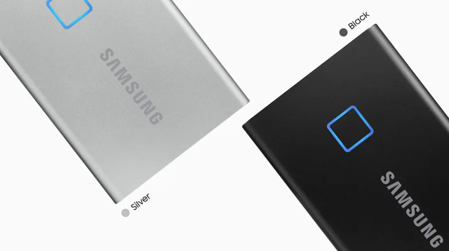 Dysk Samsung Portable SSD T7 Touch USB 3.2 1 TB czarny