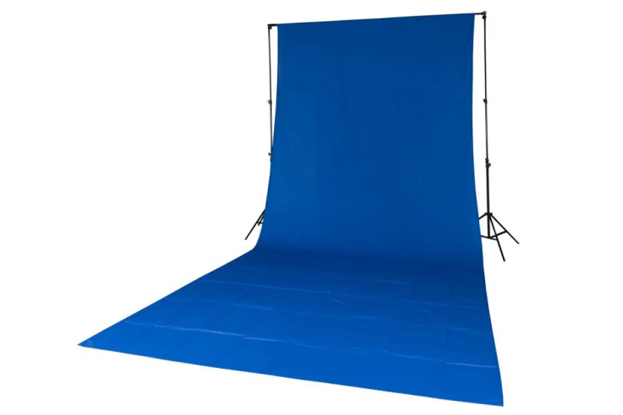 Quadralite Tło tekstylne 2.85 x 6 m niebieskie