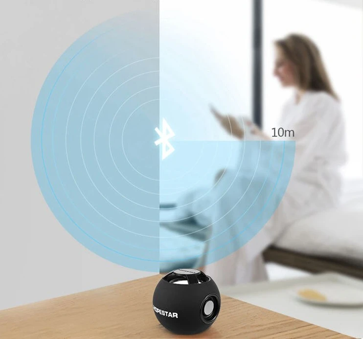 Głośnik Bluetooth Hopestar H46 czerwony