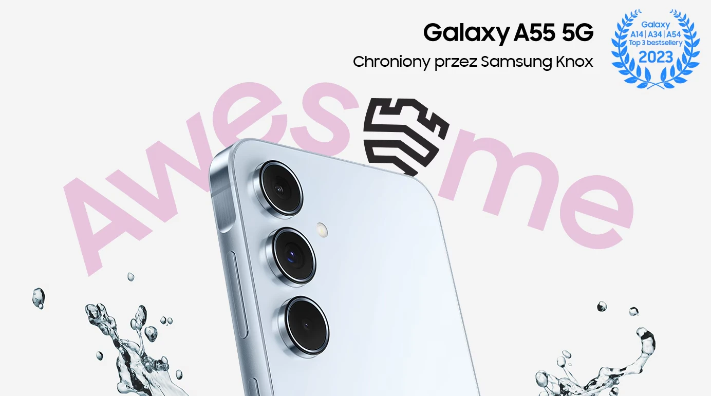 Samsung Galaxy A55 5G 8/256GB fioletowy